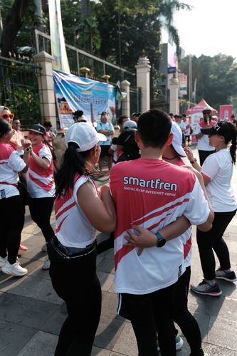 Race photo from Smartfren Run 2024 Vibes
