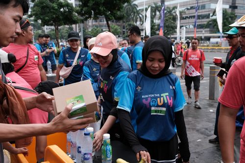 Race photo from Road to BAF Lions Run 2024
