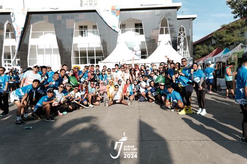 Race photo from Jabar Run 10K 2024