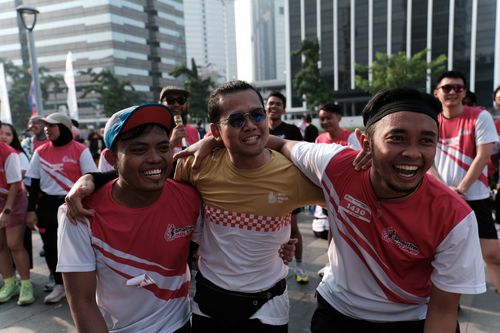 Race photo from Smartfren Run 2024 Vibes