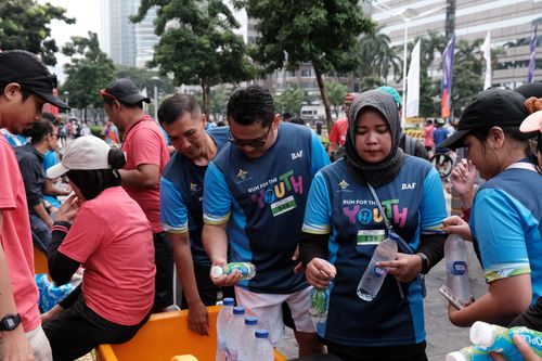 Race photo from Road to BAF Lions Run 2024