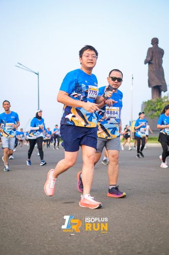 Race photo from ISOPlus Run 2024 Jakarta