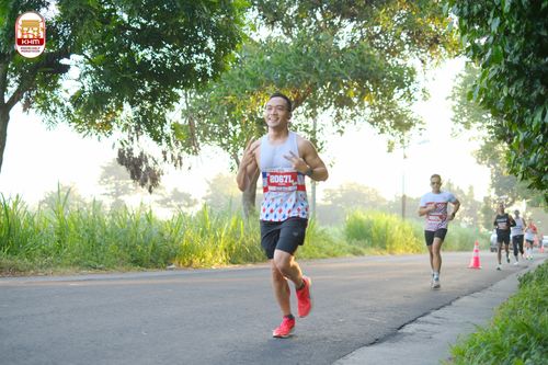 Race photo from Kediri Half Marathon 2024