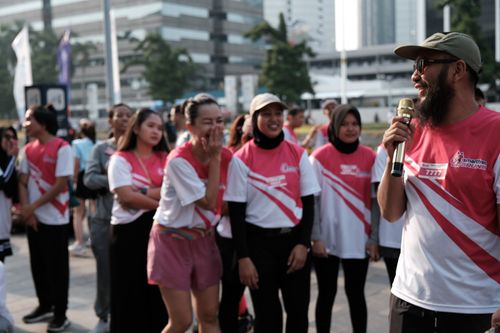 Race photo from Smartfren Run 2024 Vibes