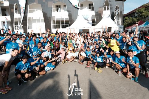 Race photo from Jabar Run 10K 2024