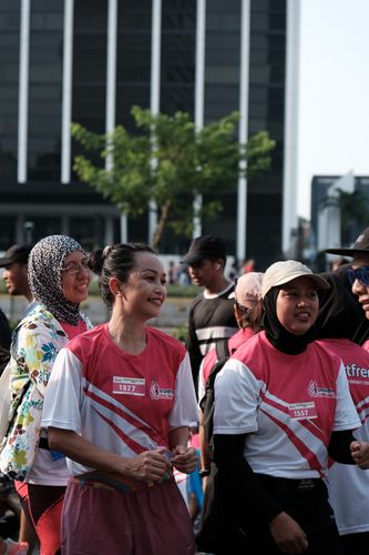 Race photo from Smartfren Run 2024 Vibes