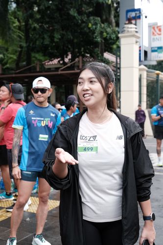 Race photo from Road to BAF Lions Run 2024