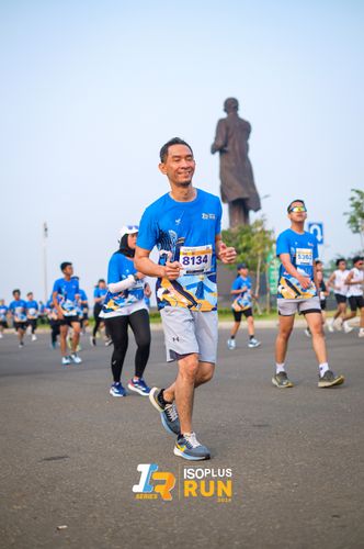 Race photo from ISOPlus Run 2024 Jakarta