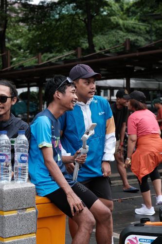 Race photo from Road to BAF Lions Run 2024