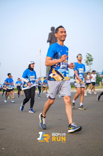 Race photo from ISOPlus Run 2024 Jakarta