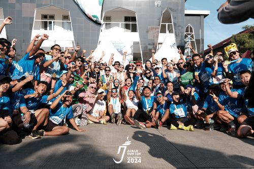 Race photo from Jabar Run 10K 2024