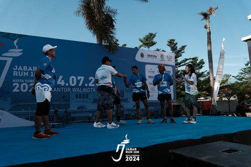 Race photo from Jabar Run 10K 2024
