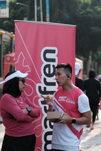 Race photo from Smartfren Run 2024 Vibes