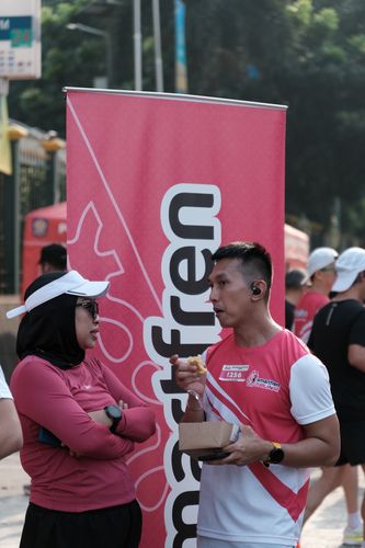 Race photo from Smartfren Run 2024 Vibes