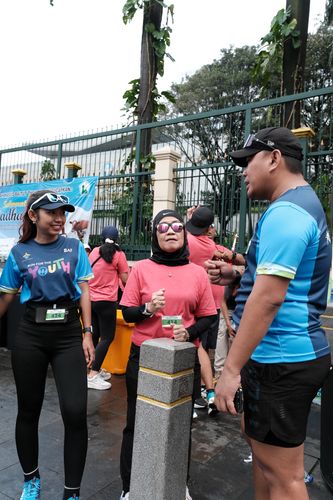Race photo from Road to BAF Lions Run 2024