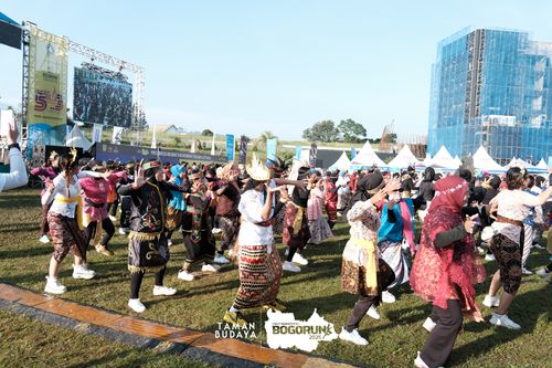 Race photo from Taman Budaya x BOGORUN 2025