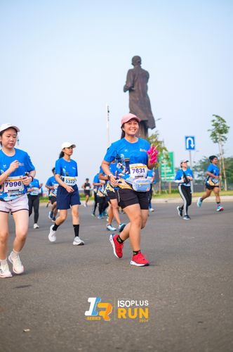Race photo from ISOPlus Run 2024 Jakarta