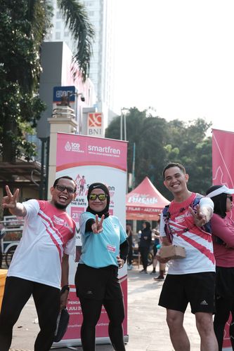 Race photo from Smartfren Run 2024 Vibes