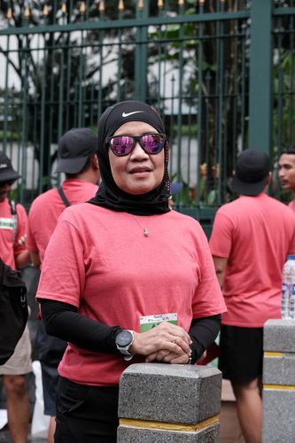 Race photo from Road to BAF Lions Run 2024