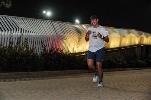Race photo from PIK NITE RUN VIBES