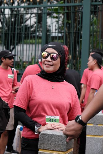 Race photo from Road to BAF Lions Run 2024