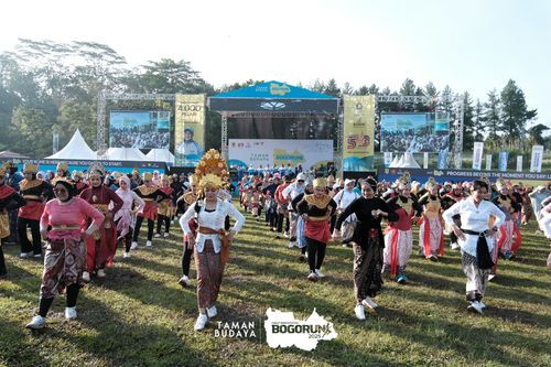 Race photo from Taman Budaya x BOGORUN 2025