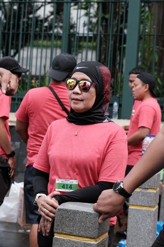 Race photo from Road to BAF Lions Run 2024