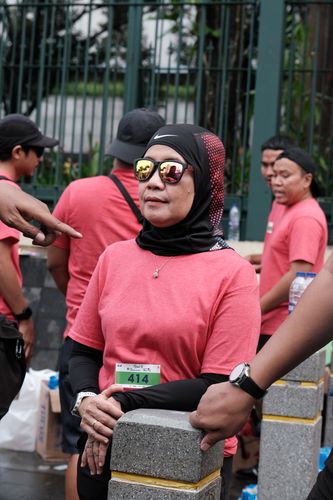 Race photo from Road to BAF Lions Run 2024