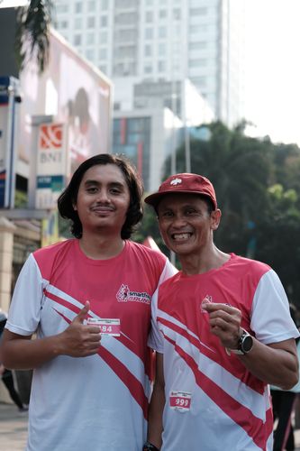 Race photo from Smartfren Run 2024 Vibes