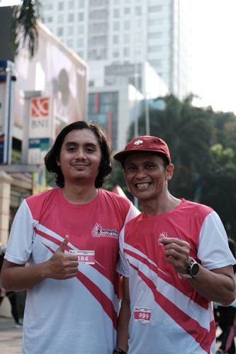Race photo from Smartfren Run 2024 Vibes