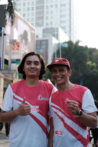 Race photo from Smartfren Run 2024 Vibes