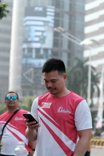Race photo from Smartfren Run 2024 Vibes