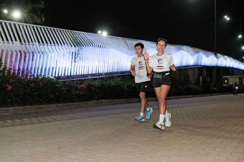 Race photo from PIK NITE RUN VIBES