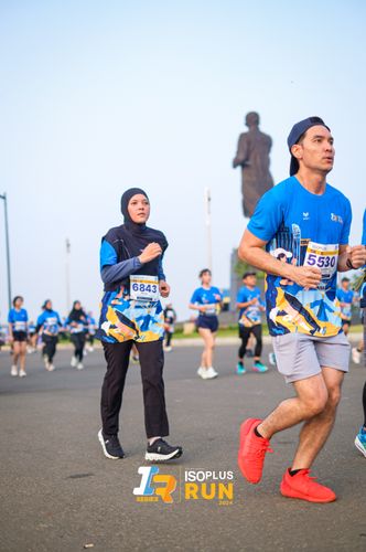 Race photo from ISOPlus Run 2024 Jakarta