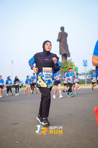 Race photo from ISOPlus Run 2024 Jakarta