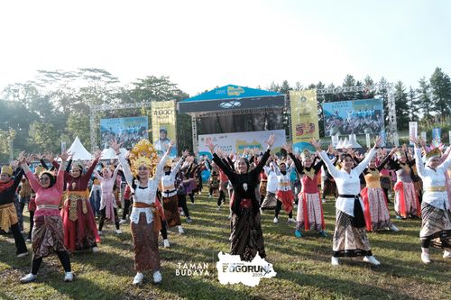 Race photo from Taman Budaya x BOGORUN 2025