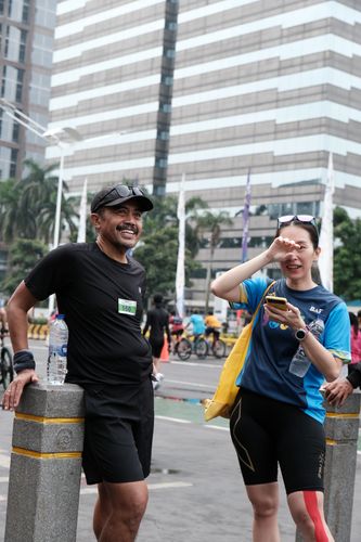 Race photo from Road to BAF Lions Run 2024