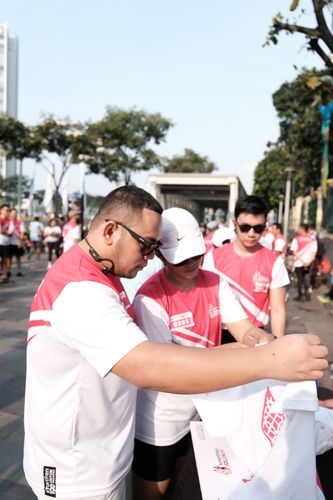 Race photo from Smartfren Run 2024 Vibes