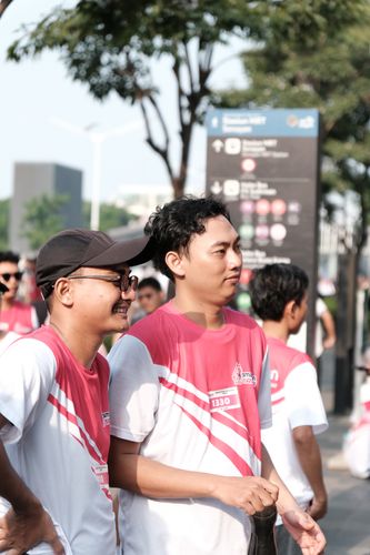 Race photo from Smartfren Run 2024 Vibes