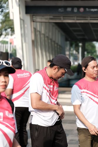 Race photo from Smartfren Run 2024 Vibes