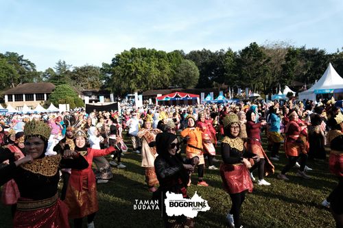 Race photo from Taman Budaya x BOGORUN 2025