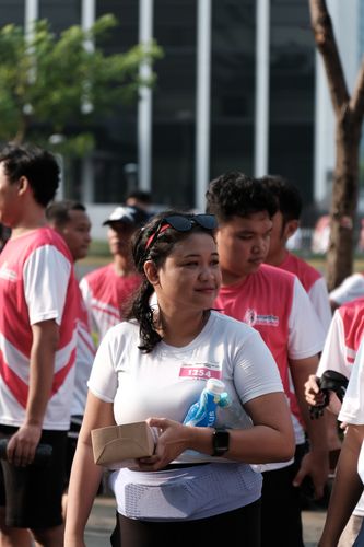 Race photo from Smartfren Run 2024 Vibes
