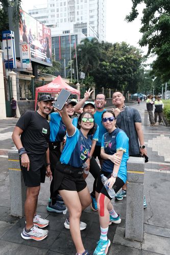 Race photo from Road to BAF Lions Run 2024
