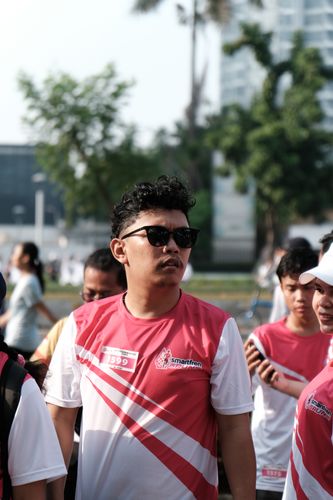 Race photo from Smartfren Run 2024 Vibes