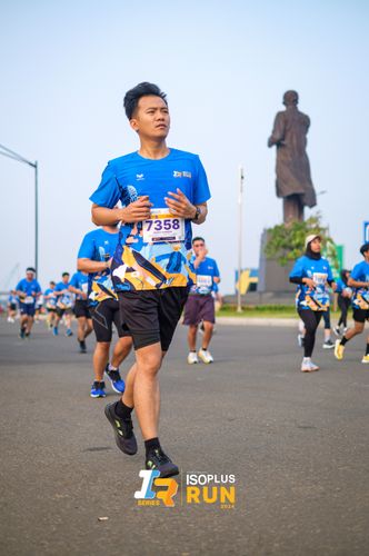 Race photo from ISOPlus Run 2024 Jakarta