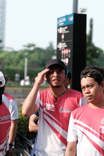 Race photo from Smartfren Run 2024 Vibes