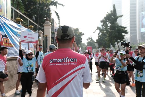 Race photo from Smartfren Run 2024 Vibes