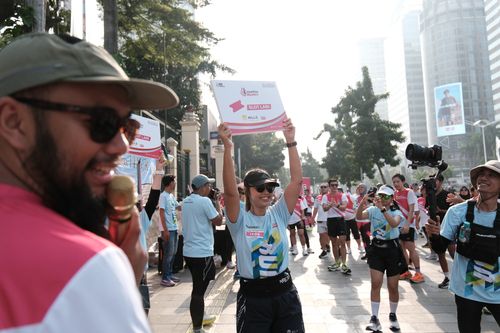 Race photo from Smartfren Run 2024 Vibes