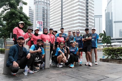 Race photo from Road to BAF Lions Run 2024