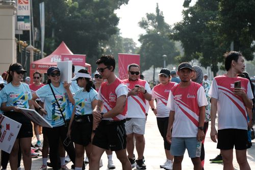 Race photo from Smartfren Run 2024 Vibes